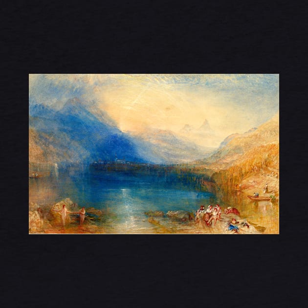 High Resolution William Turner The Lake of Zug 1843 by tiokvadrat